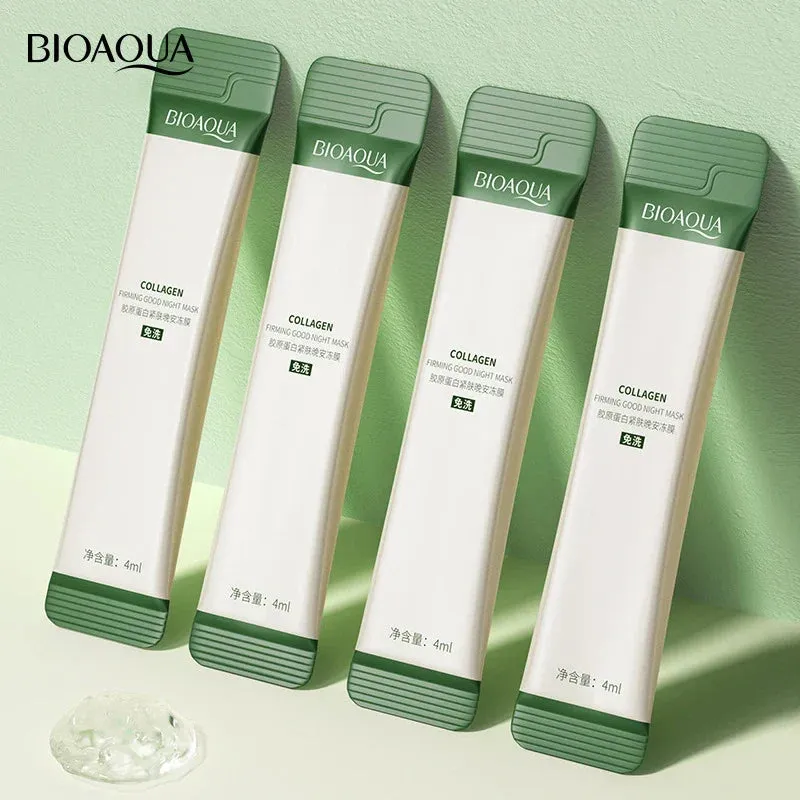 30 Piece Collagen Sleeping Facial Masks Moisturizing Anti Wrinkle Nourishing No Wash Face Mask
