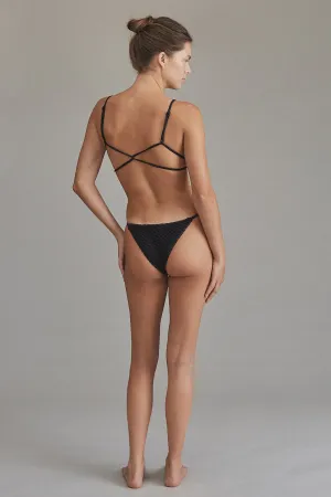 ACACIA Sal Crochet Bottom in Licorice