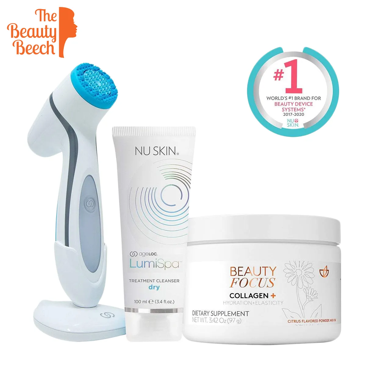 ageLOC® LumiSpa® Kit (Dry) & Beauty Focus™ Collagen  Pack