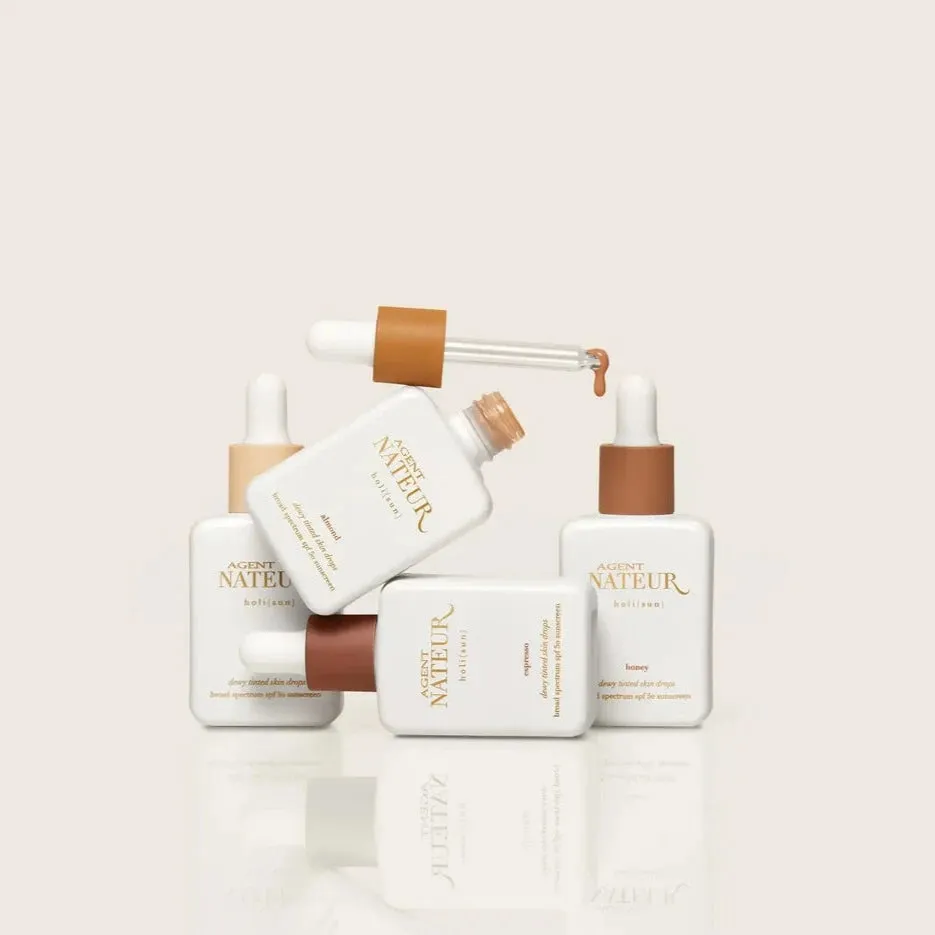 AGENT NATEUR holi (sun) spf 50 dewy tinted skin drops