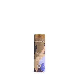 ATTITUDE Plastic-free Lip Balm, EWG Verified Plant- and Mineral-Based Ingredients, Vegan and Cruelty-free Personal Care Products, Coconut, 0.3 Oz