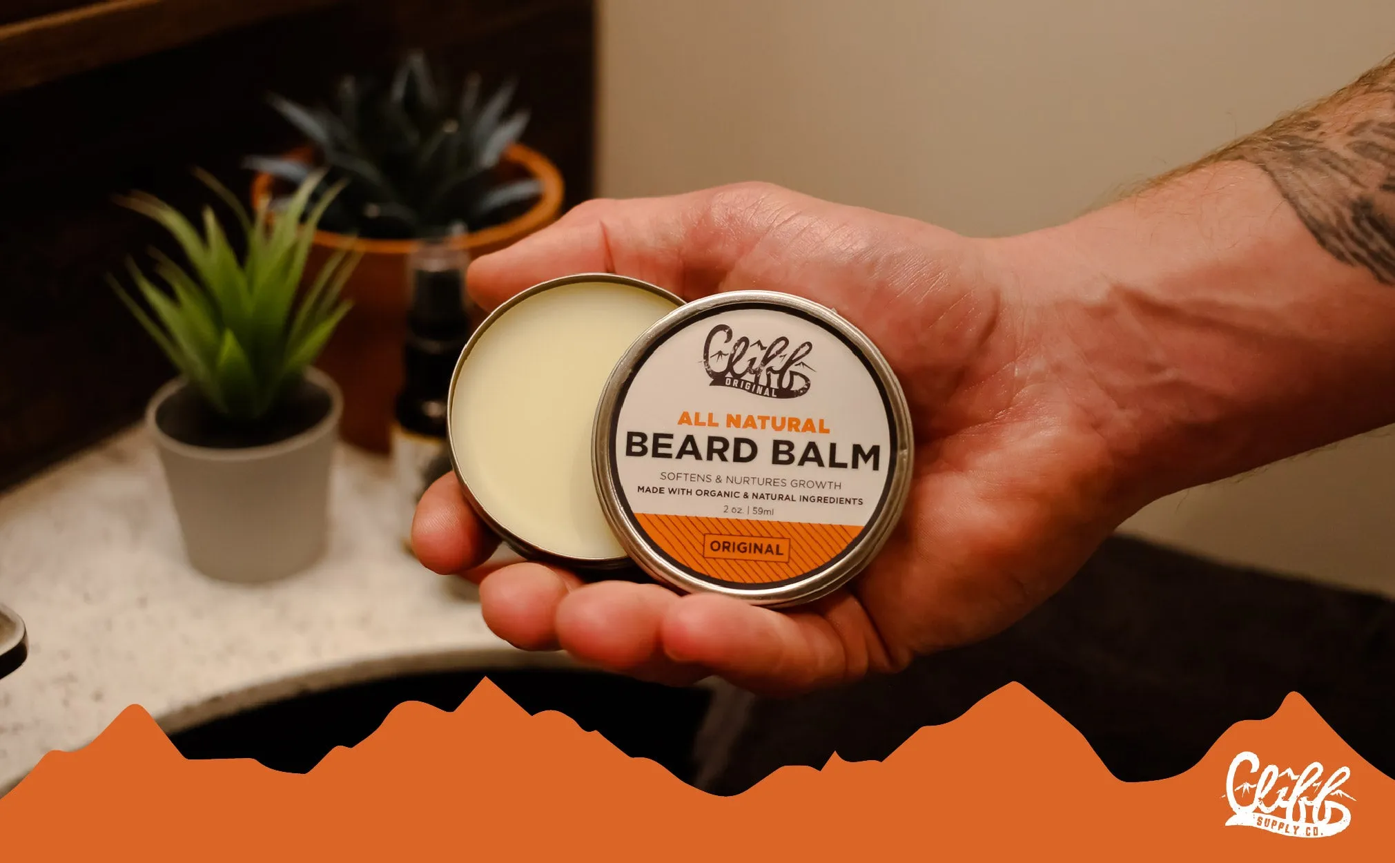 Beard Balm Puck - Original Scent