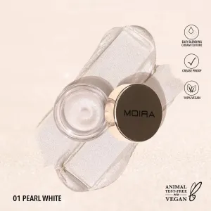 Everlust Shimmer Cream Shadow (001, Pearl White)