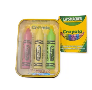 Lip Smacker Crayon 3-Pack Lip Balm Set