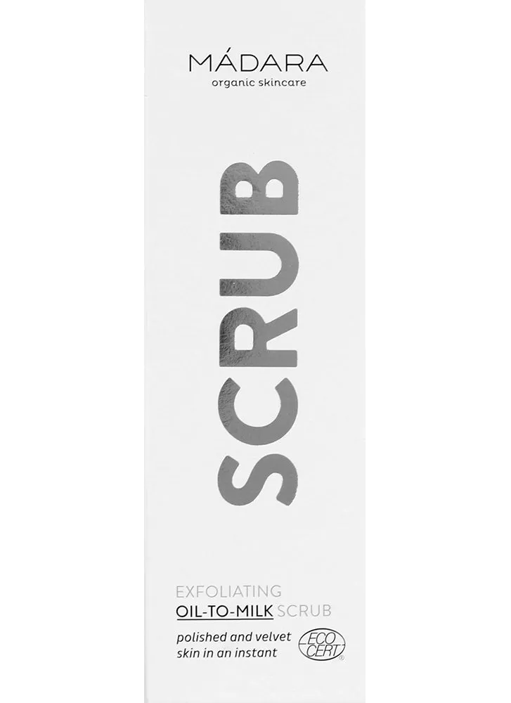 Madara Exfoliating Oil To Milk Scrub