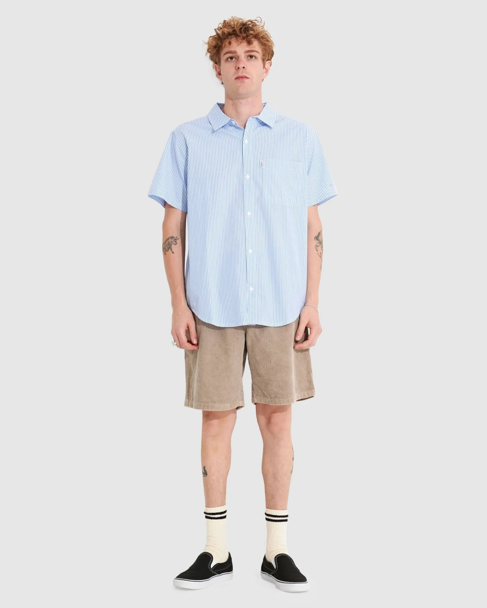 MENS TUFF SHED SHORT SLEEVE SHIRT