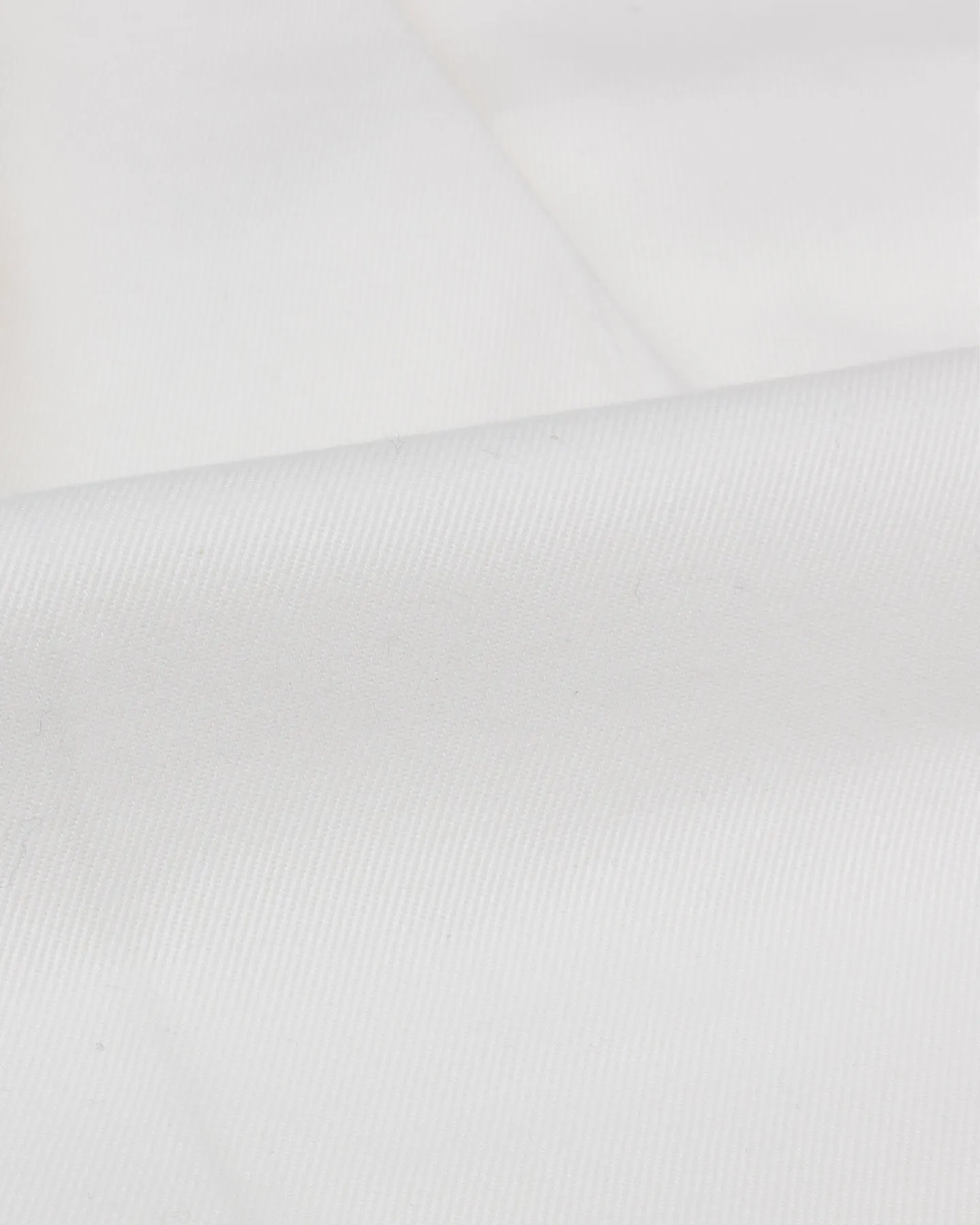 Off White Cotton Drill Shorts