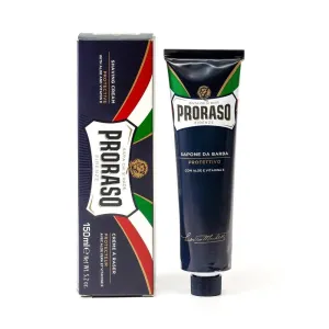 Proraso Shaving Cream Aloe and Vitamin E Tube Blue