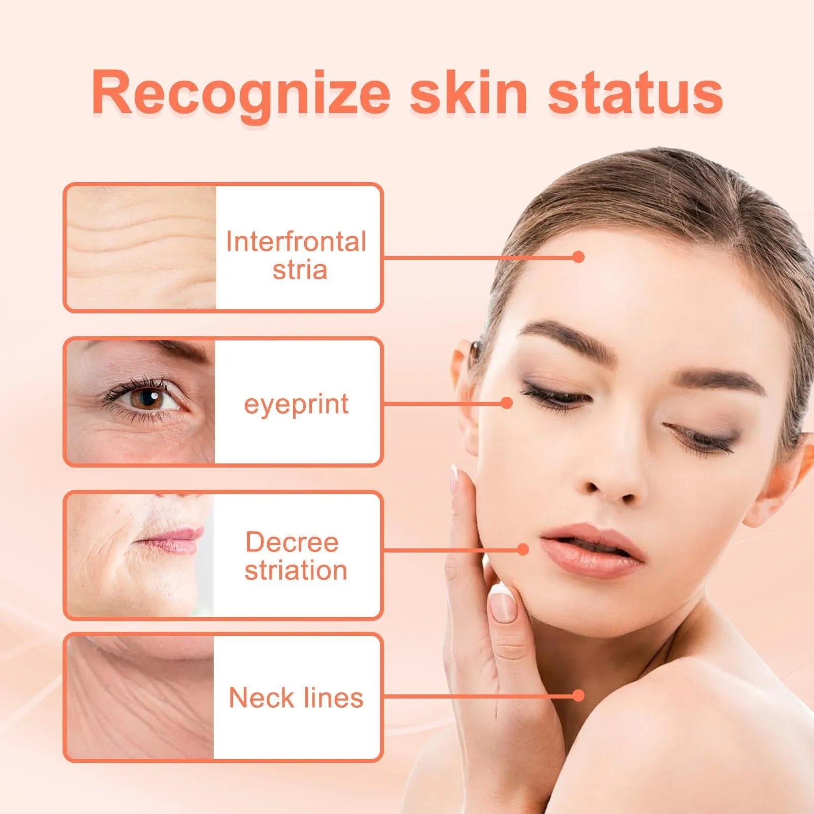 Rose oil VC anti-aging  facial firming anti-wrinkle early-old nasolabial lines head-up lines moisturizing moisturizing