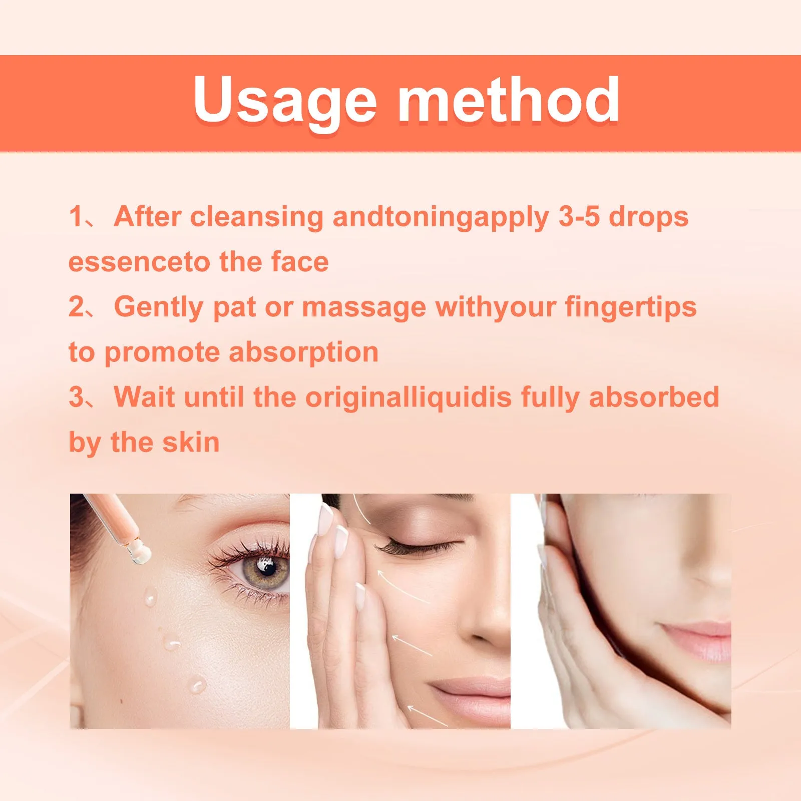 Rose oil VC anti-aging  facial firming anti-wrinkle early-old nasolabial lines head-up lines moisturizing moisturizing