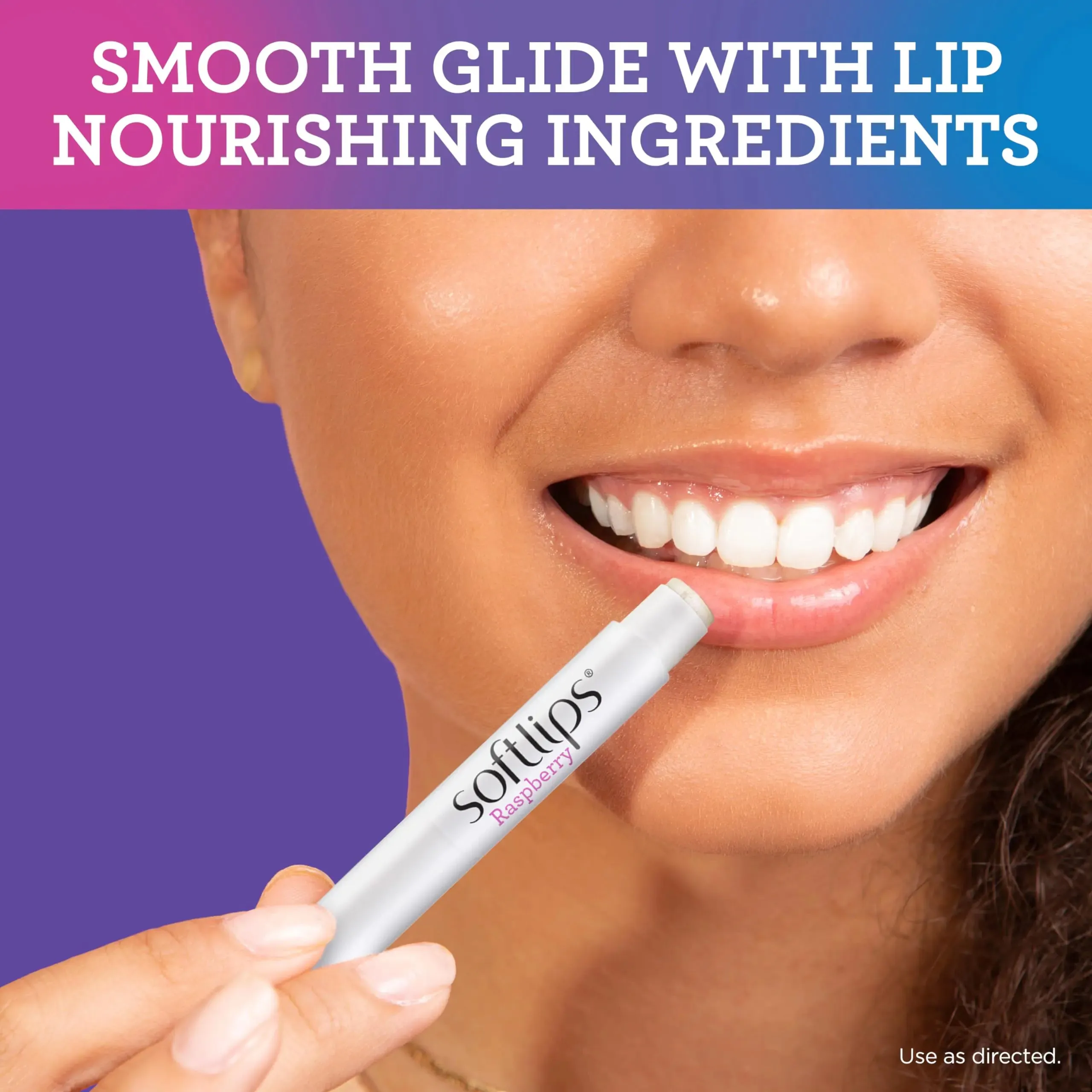 Softlips Lip Balm 3-Pack: Watermelon, Cherry & Vanilla - Soothing, Hydrating & Cruelty-Free