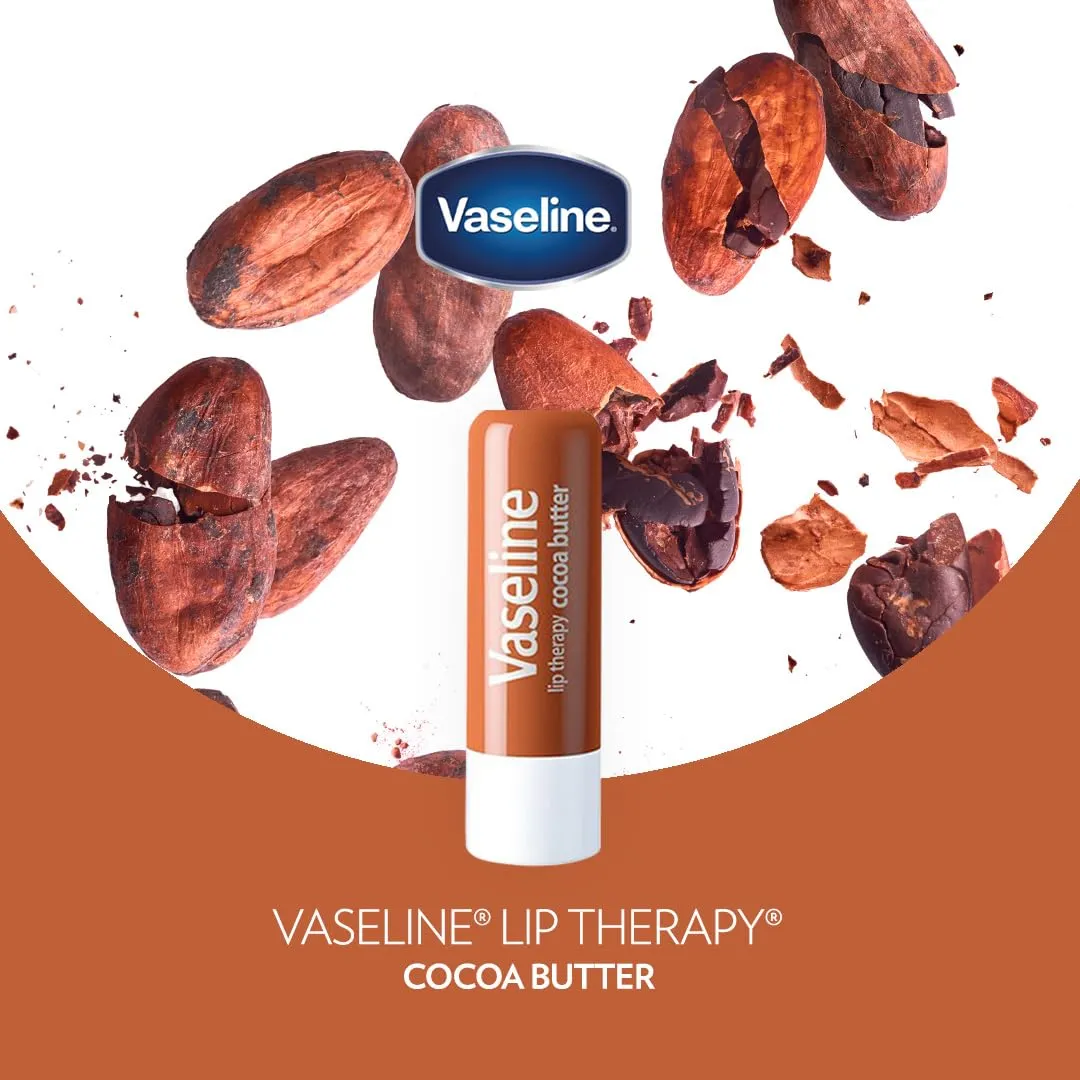 Vaseline Cocoa Butter Lip Therapy Twin Pack