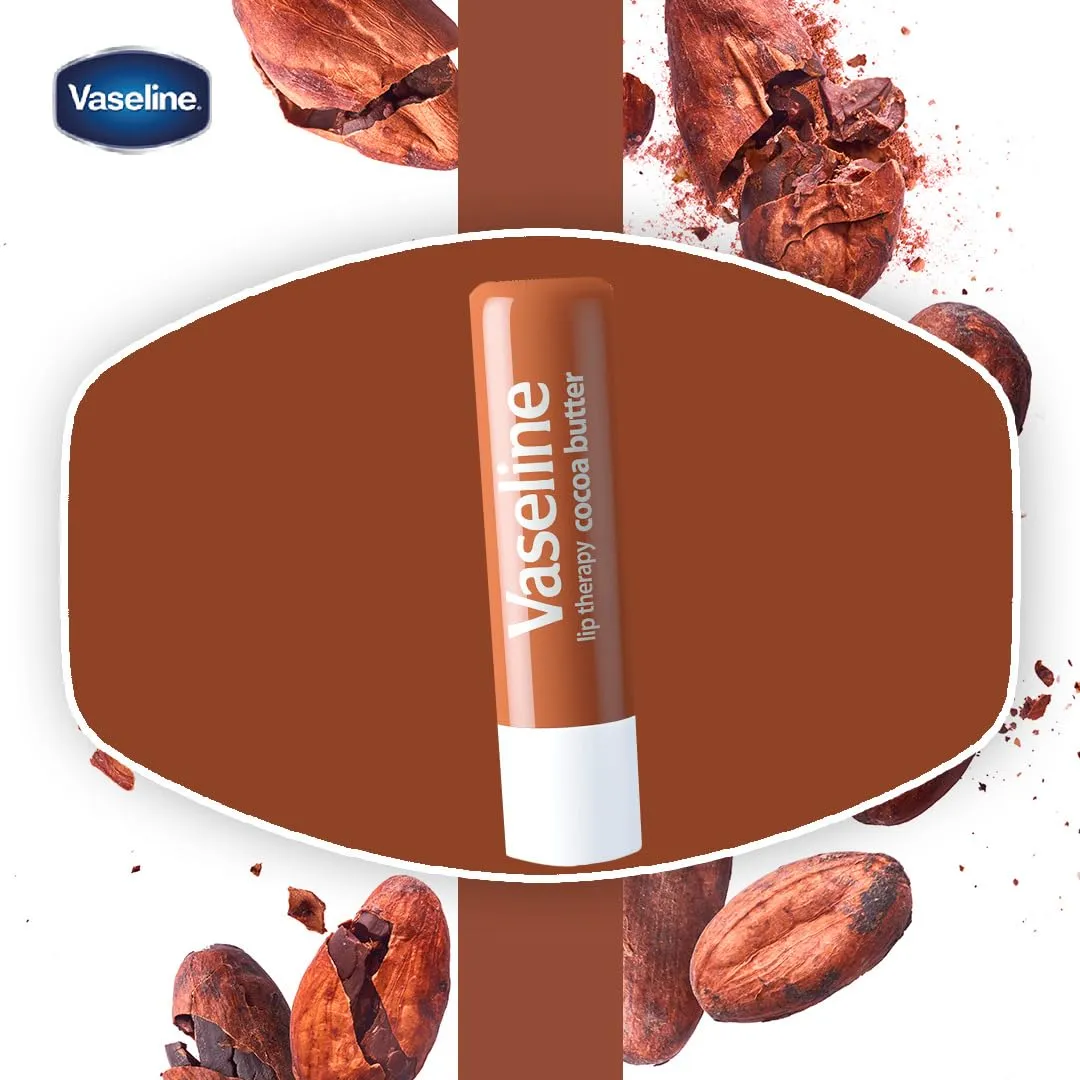 Vaseline Cocoa Butter Lip Therapy Twin Pack