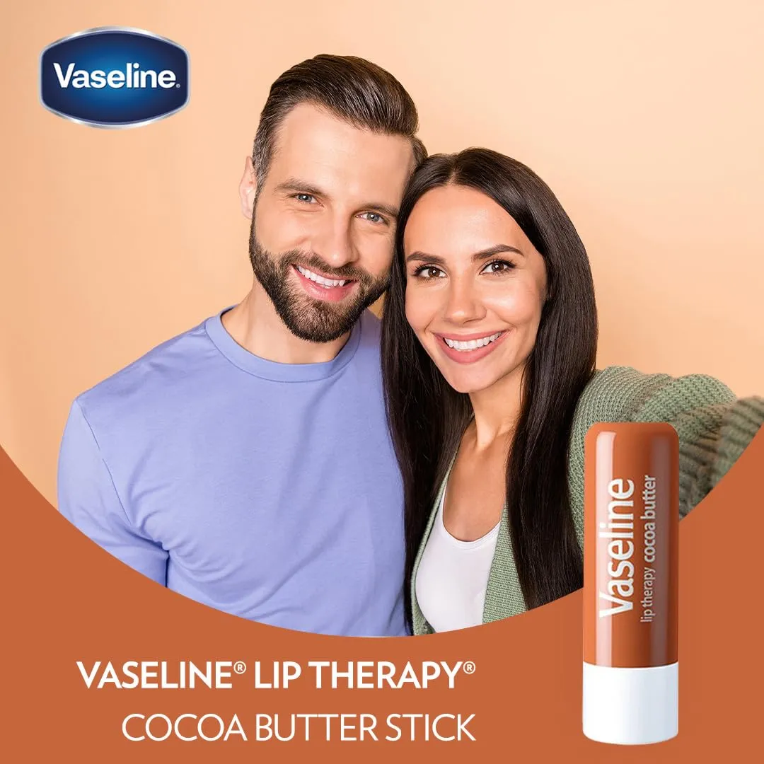 Vaseline Cocoa Butter Lip Therapy Twin Pack